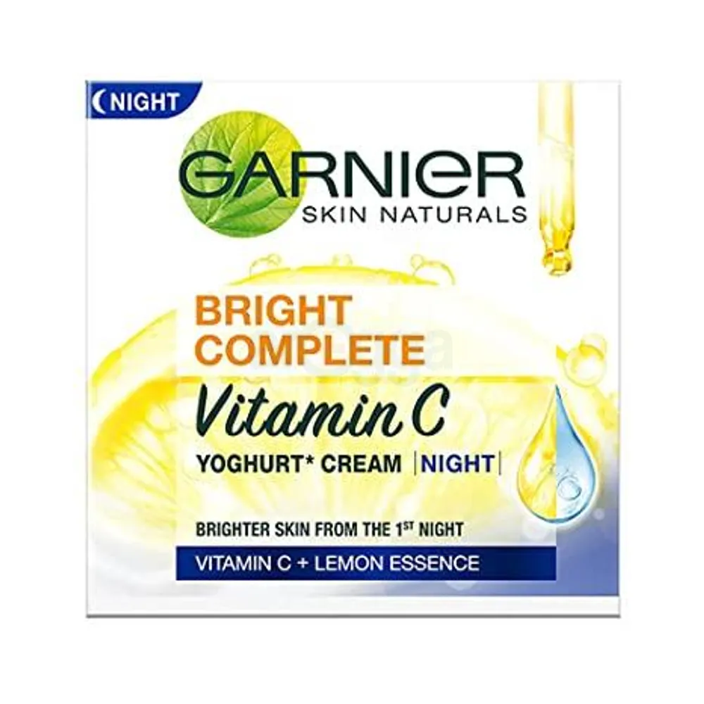 Garnier Bright Complete Vitamin C Yoghurt Night Cream – 40g​